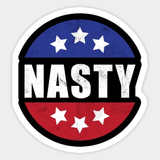 Nasty Woman Icon Sticker